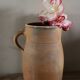 Vintage artisanal terracotta jug