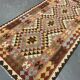 Traditional Multicolour Kilims Wool Area Geometric Carpet Tribal Kilim Rug