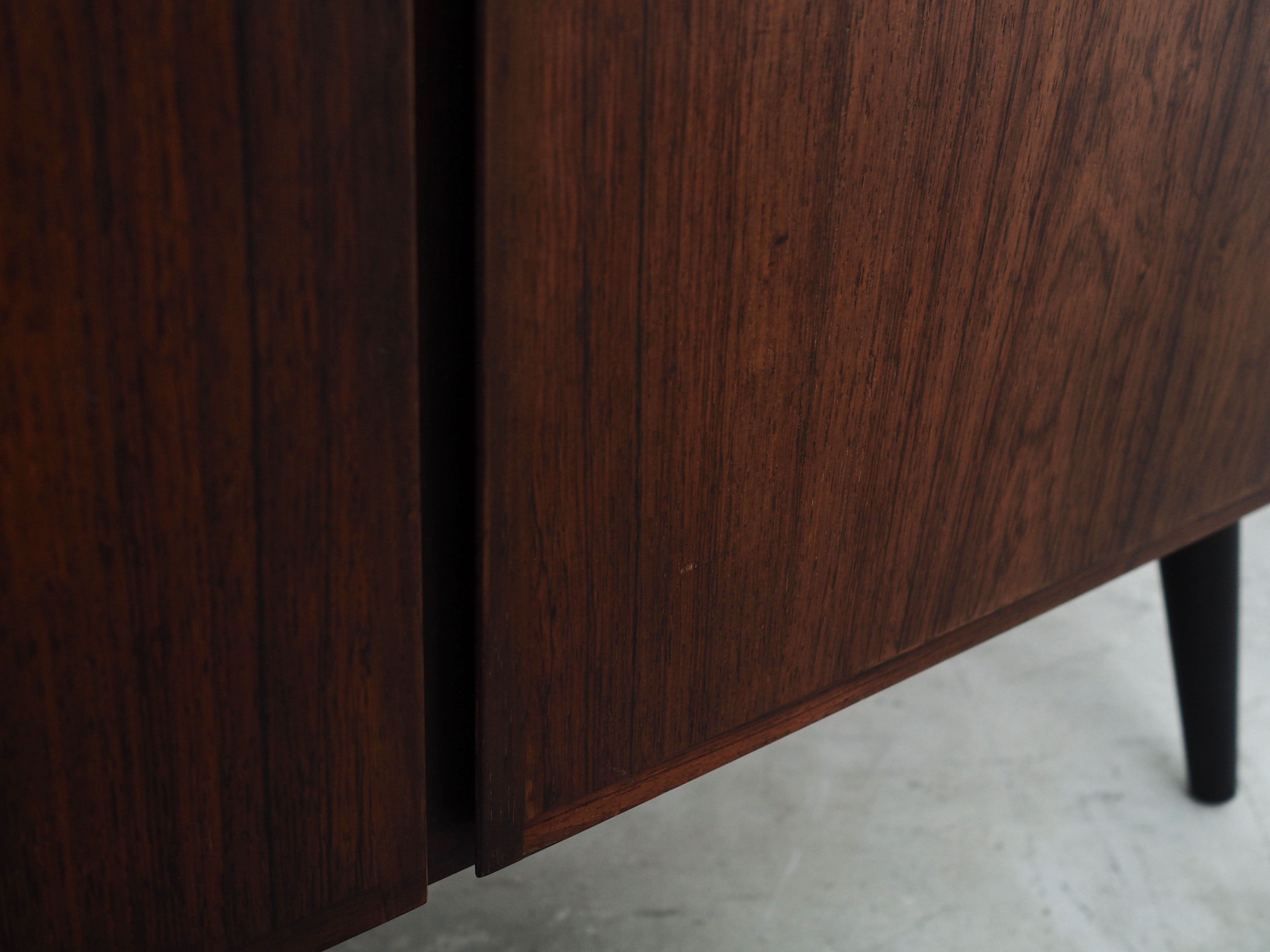 Rosewood cabinet, Danish design, 1970s,  Omann Jun