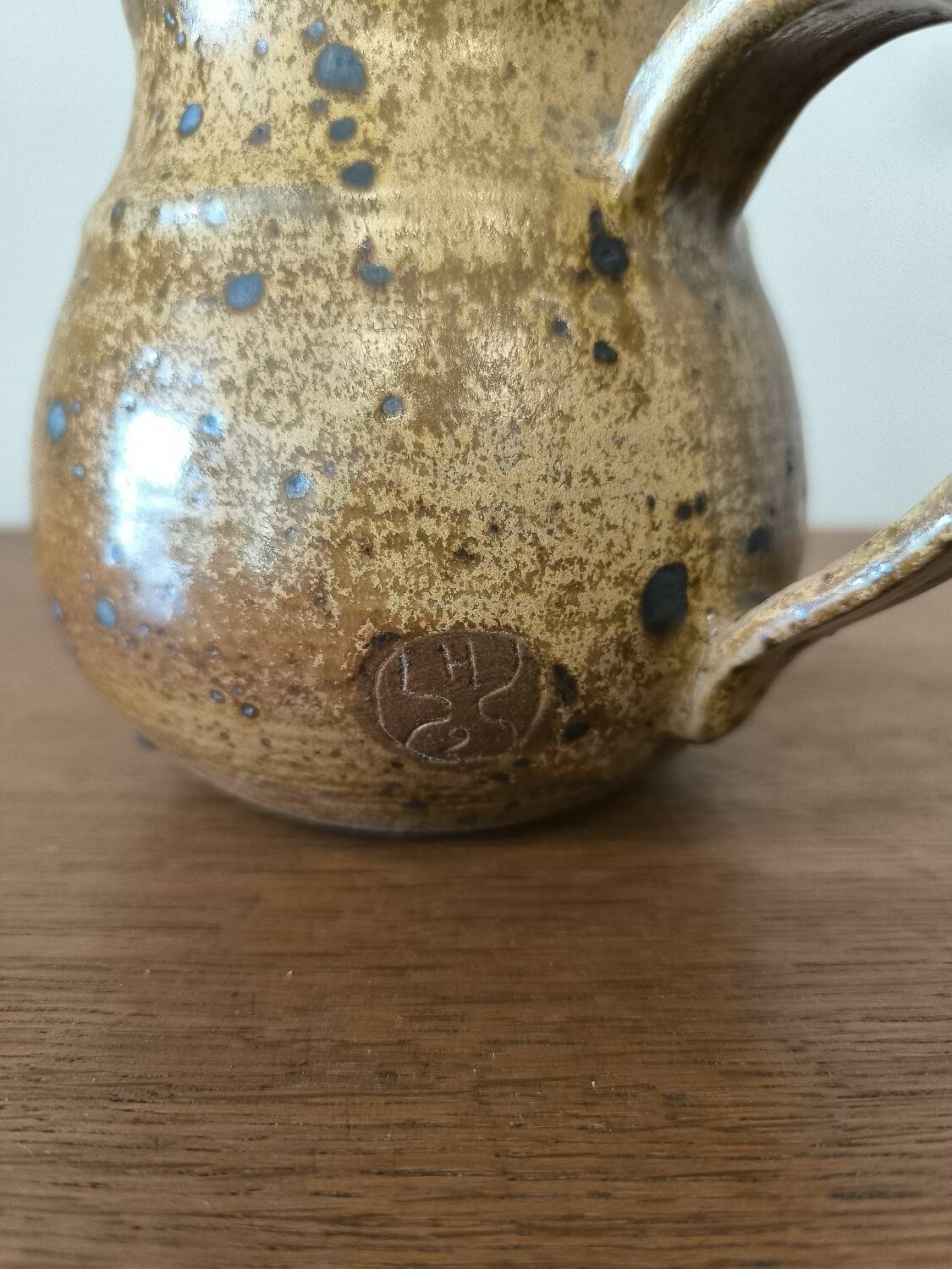 Crespel Bretagne pottery stoneware pitcher