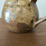 Crespel Bretagne pottery stoneware pitcher