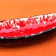 1960s large fruit bowl/centrepiece "Pirogue" Vallauris style
