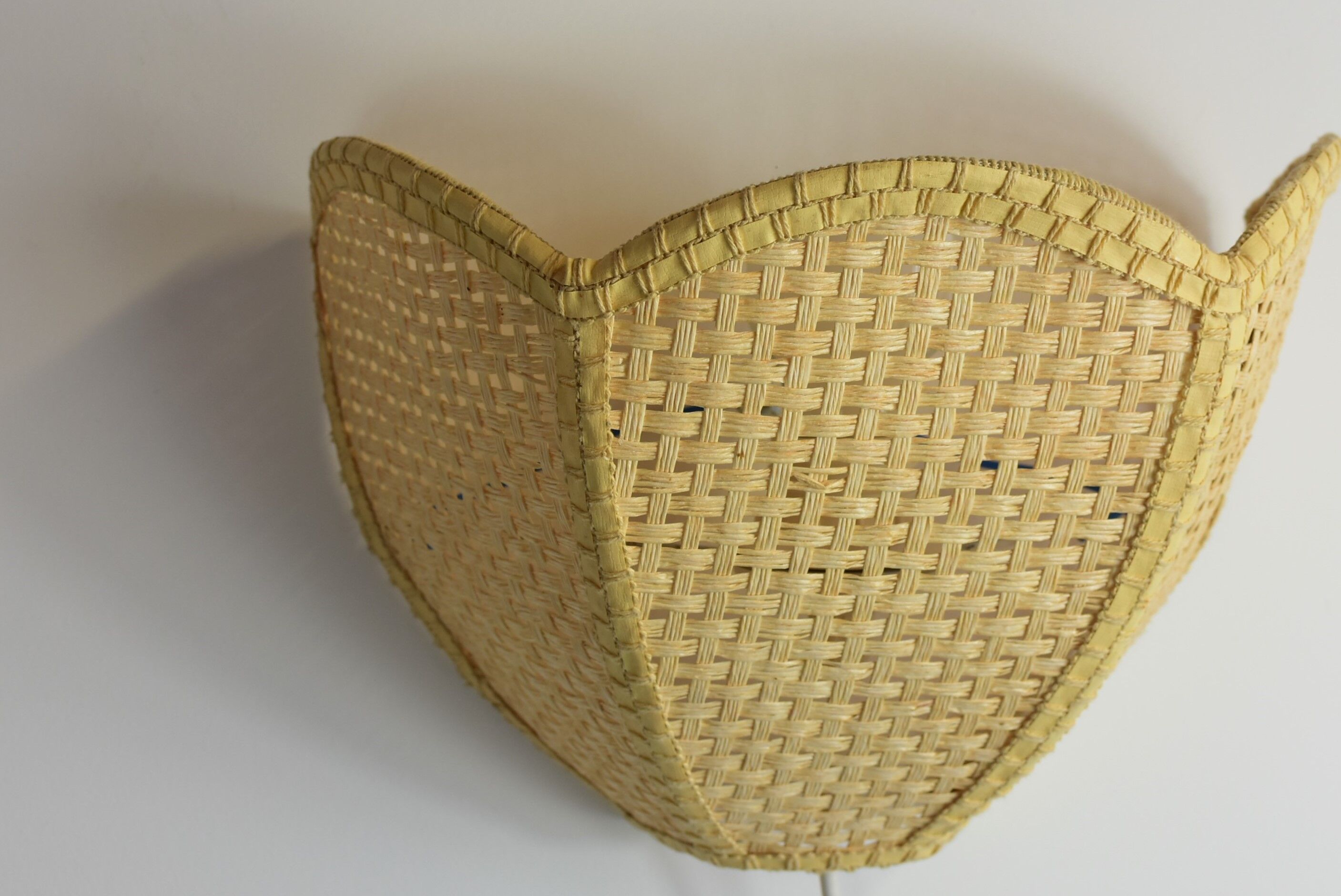 Vintage cane wall light