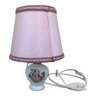 Opaline bedside lamp, vintage.