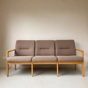 Vintage Wooden Seating Area / Sofa / Armchair