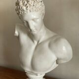 Large Hermes plaster bust
