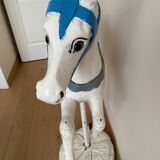 Old wooden horse