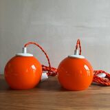 Pair of portable lamps