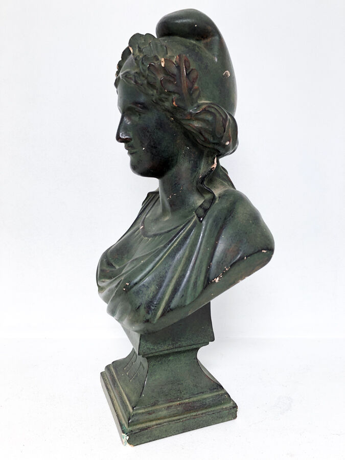 Buste de Marianne platre 1960