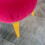 Fauteuil crapaud rénové