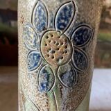 Vase rouleau grès émaillé