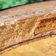 4 curved wooden bistro chairs early twentieth