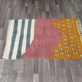 Traditional handmade Moroccan rug 3 x 2 m