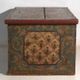 Antique wedding chest painted in pine – Austro-Hungarian Empire, Year 1775