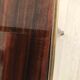 Chevet années 50-60 vintage en formica vernis laqué et pieds compas