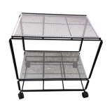 Perforated iron rolling table