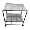 Perforated iron rolling table