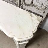 Louis XV style flat fireplace circa 1900