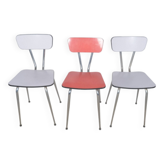 Chaises en formica