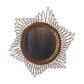 Miroir soleil tressé