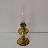 Vintage brass table lamp, czechoslovakia, 1950&#39;s.