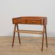 Mid Century Teak and Rattan Console Table by Søren Rasmussen, United Knigdo