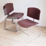 6 Max Stacker chairs for Steelcase