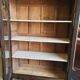 Showcase bibliotheque louis xv in chene of the xix th century