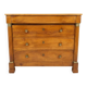 Empire style chest of drawers in cherry wood