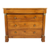 Commode style Empire en merisier