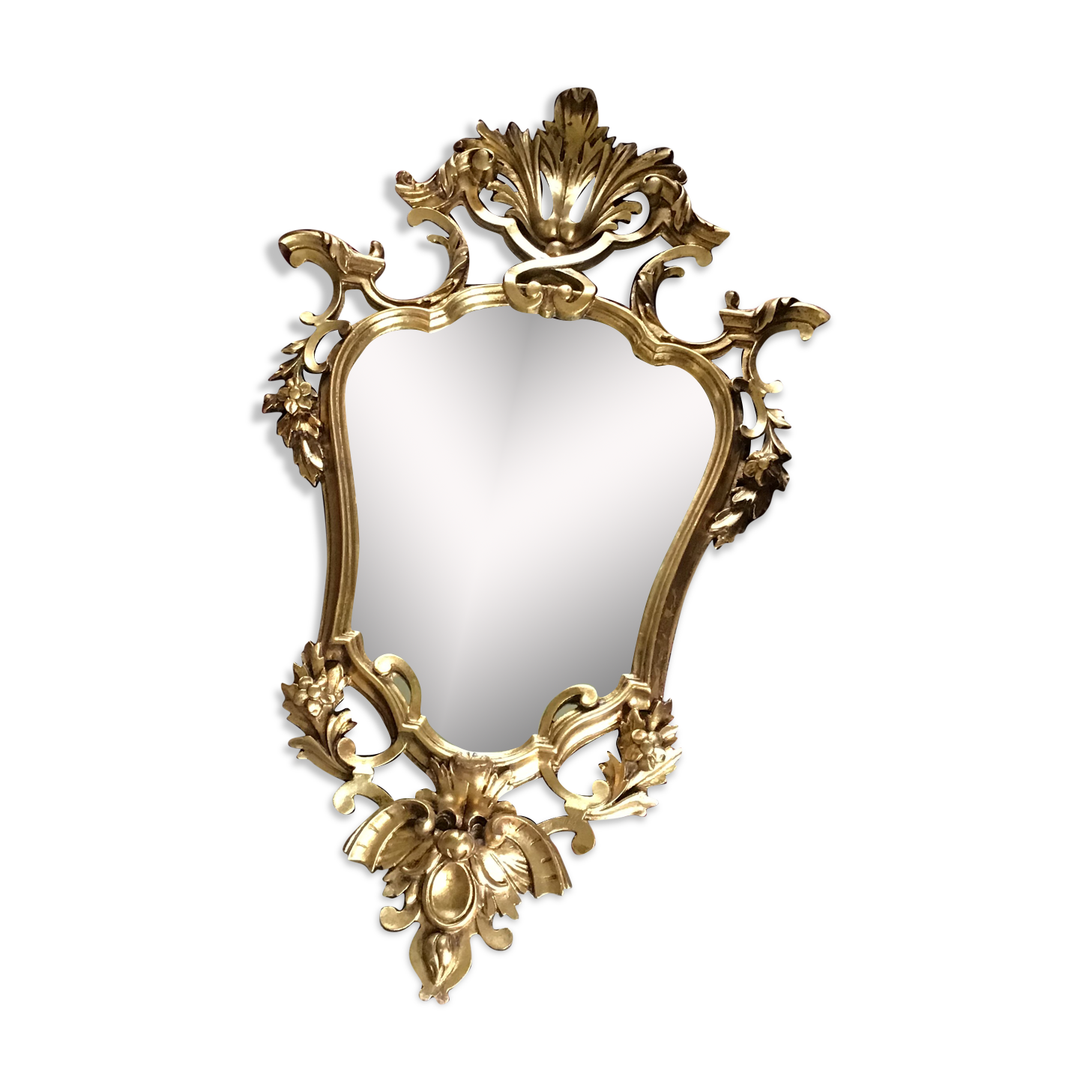 Italian mirror cornucopia