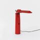 Red picchio desk lamp by isao hosoe for luxo, 1980s