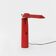 Red picchio desk lamp by isao hosoe for luxo, 1980s