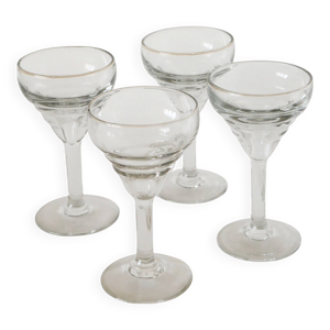 Lot de 4 verres à vin