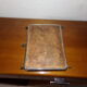 Old tryptic barber mirror