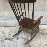 Wooden rocking chair