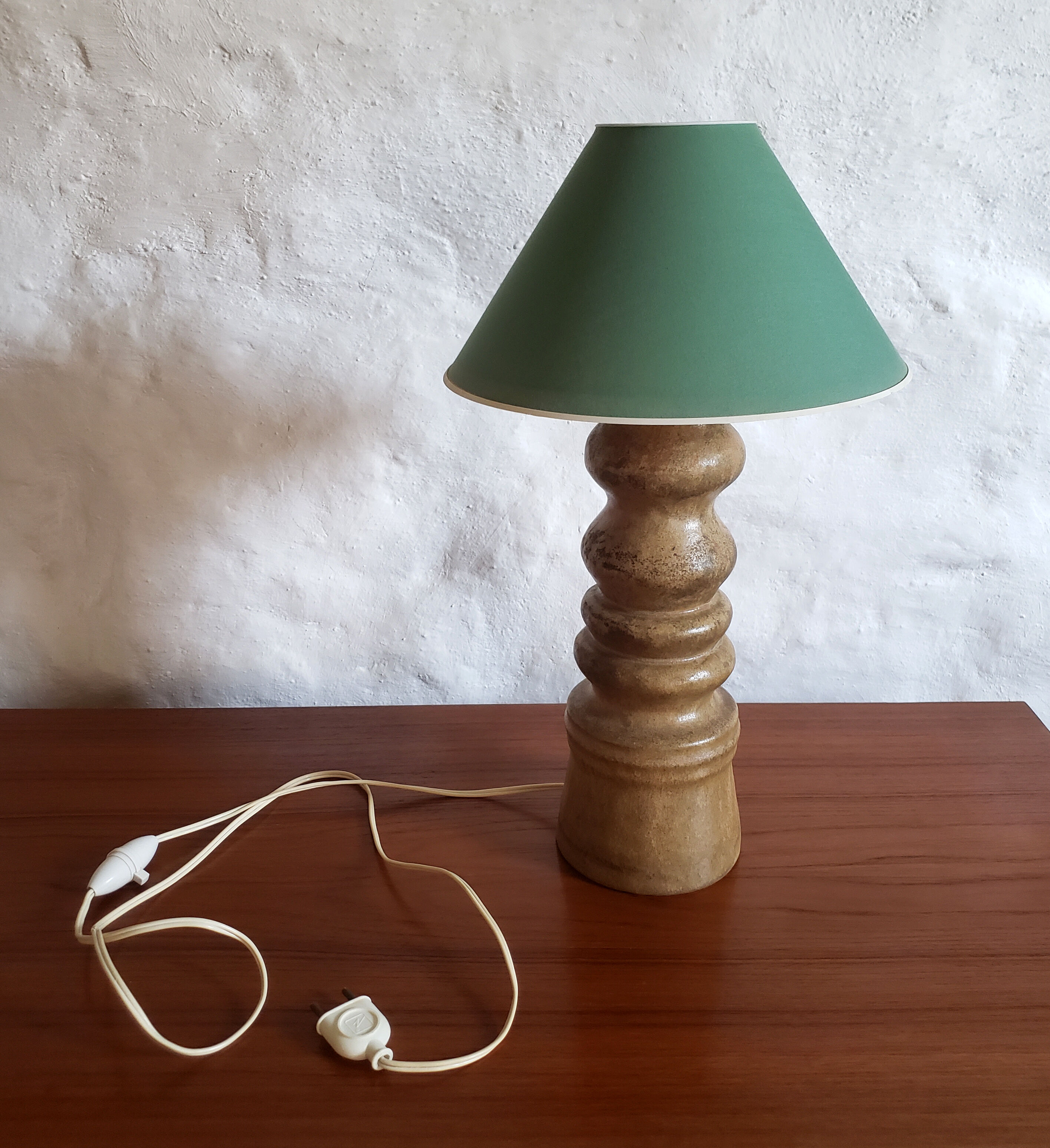 Vintage sandstone lamp