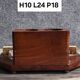Art Deco period smoking case in burl wood and marquetry
