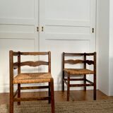 Duo de chaises d'angle