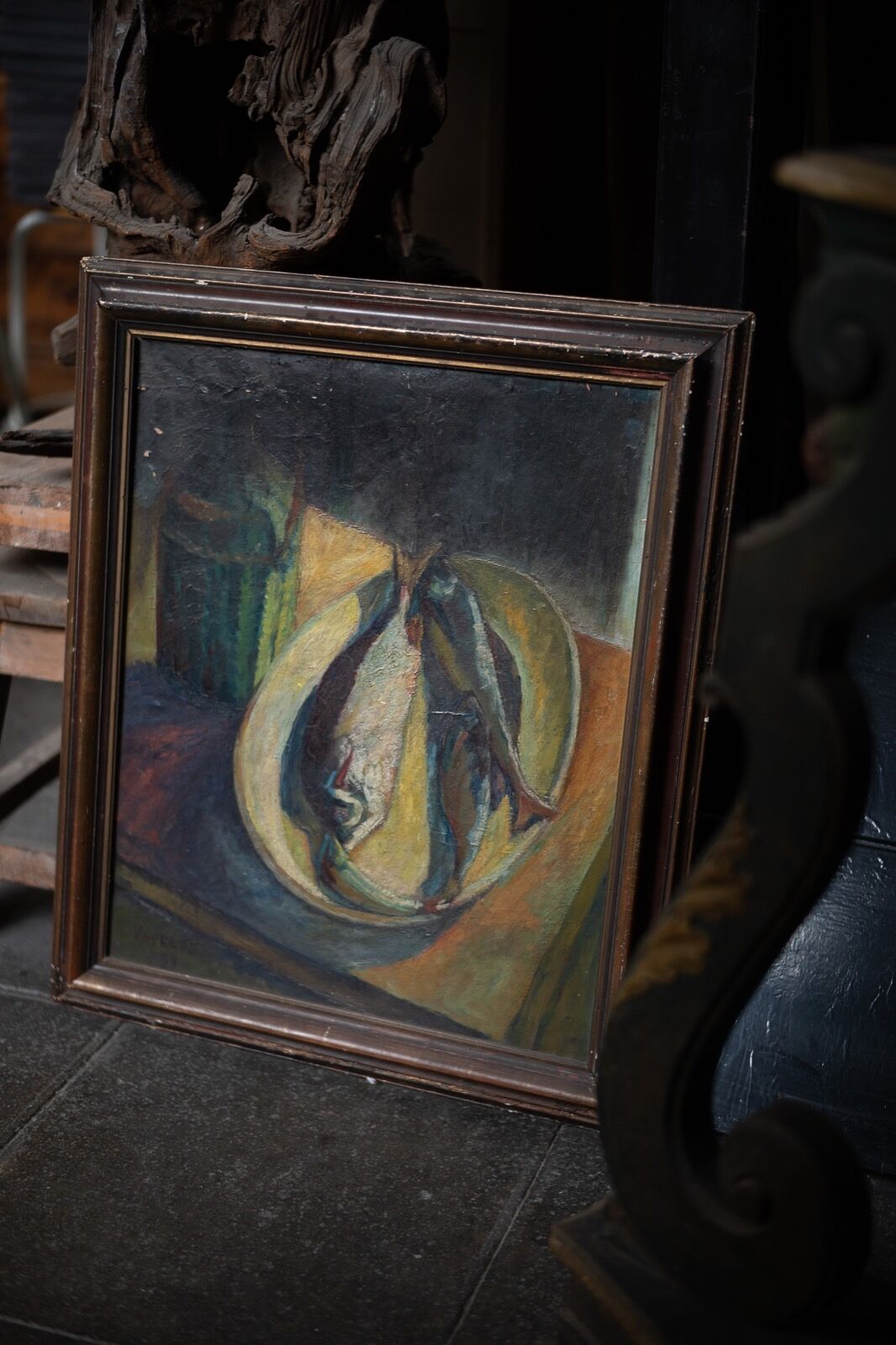 Still life with fish André Vayrette