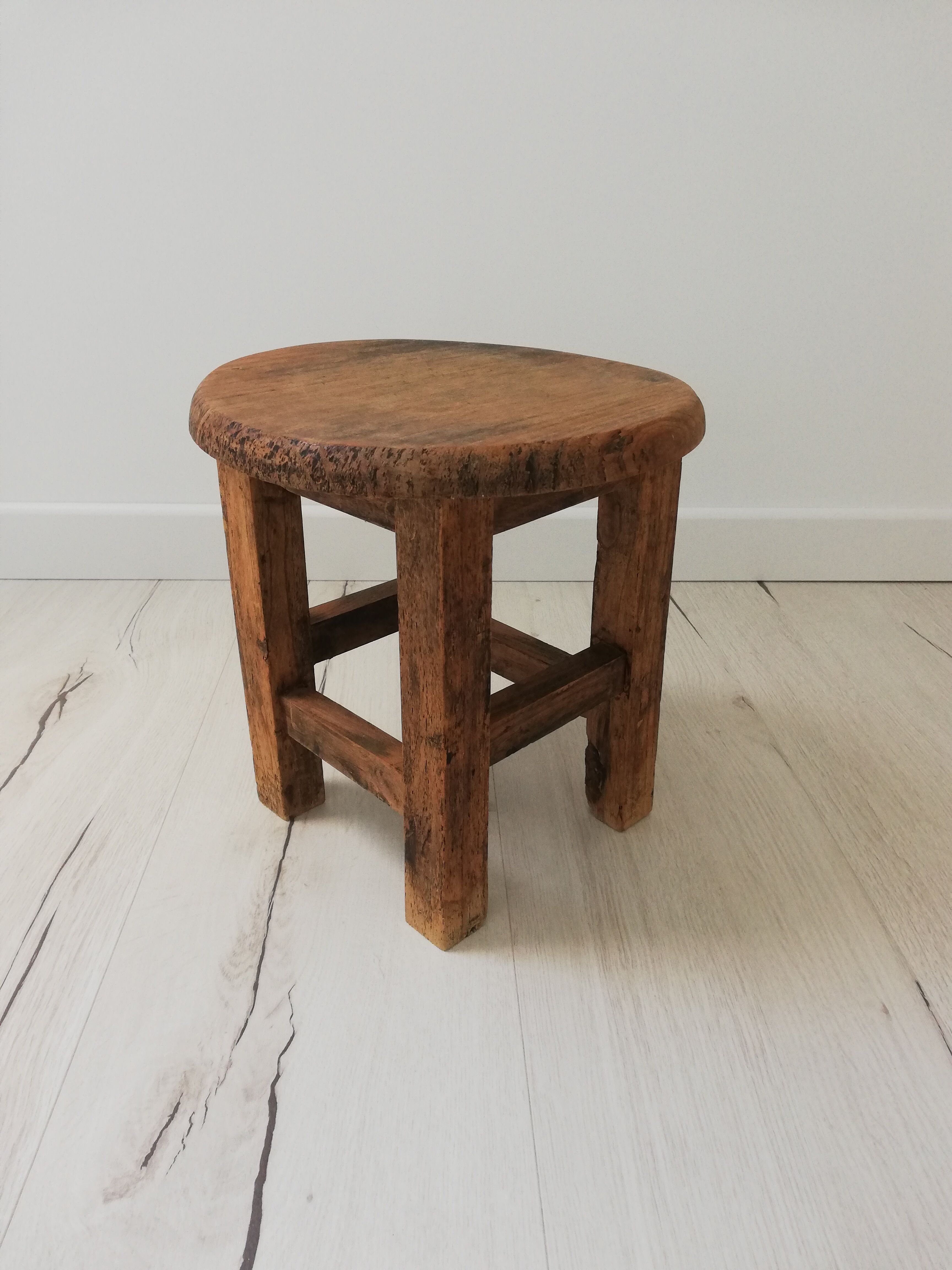 Vintage farm stool