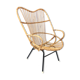 Rohe Noordwolde rattan chair, 1960, Netherlands XL siz