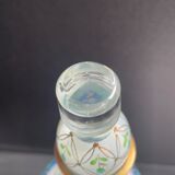 Large signed decanter - Hand decoration - XXth