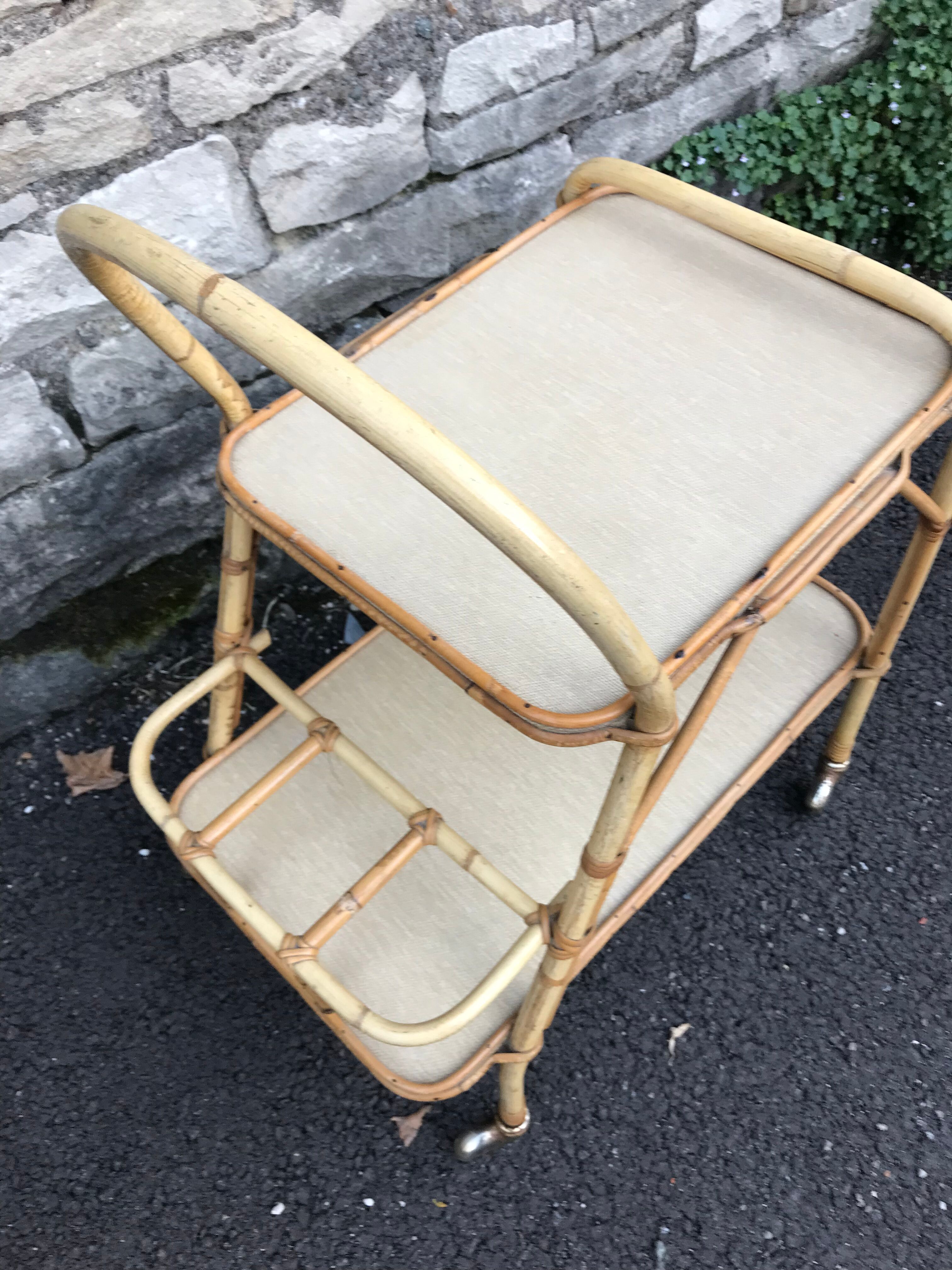 Bamboo rattan server