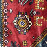 Nice large vintage carpet chirwan Azerbaijan handmade 234x310 cm