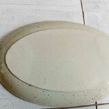 Asparagus dish in glazed stoneware signed osul