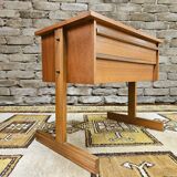 Small Scandinavian bedside table 1960 vintage
