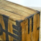 Japanese Meiji-period Choba Tansu chest with hand-forged iron fittings, circa 1880