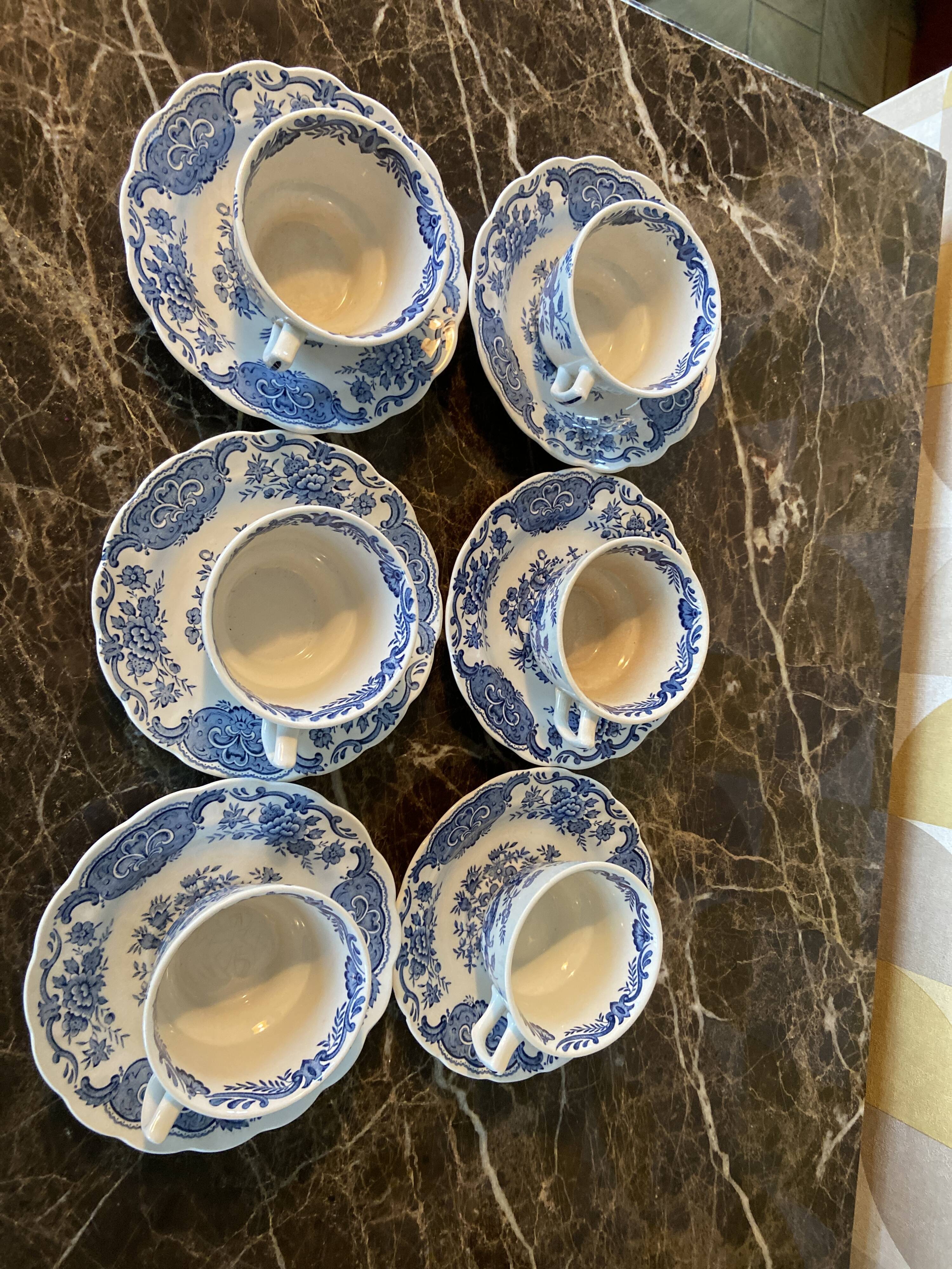 Ridgway english porcelain cups