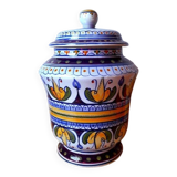 Italian ceramic apothecary jar
